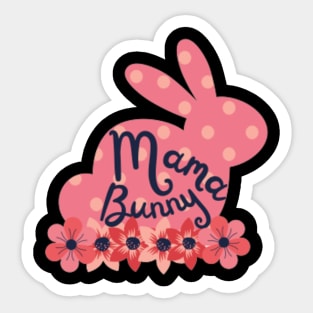 Mama Bunny Sticker